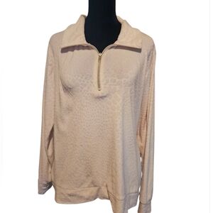 Marilyn Monroe Soft Pink Pullover Top Size Medium